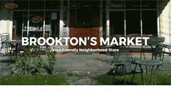 Desktop Screenshot of brooktonsmarket.com